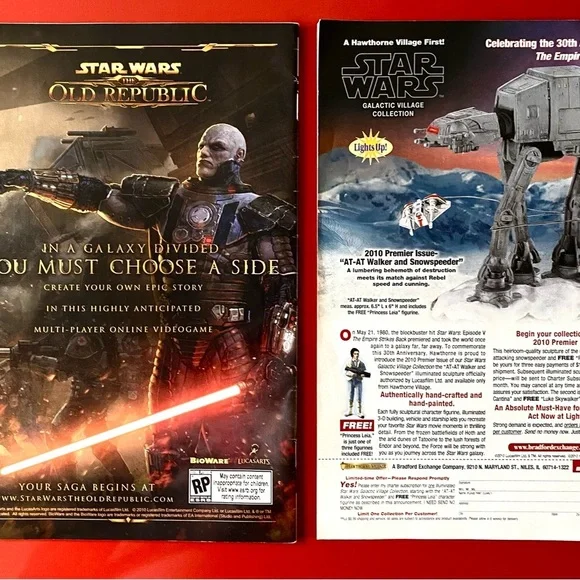 Star Wars Blood Ties Comics #3 & 4 - Picture 4 of 5